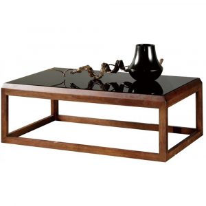 Bàn trà gỗ tự nhiên ngăn kéo sơn màu 5CBT-130